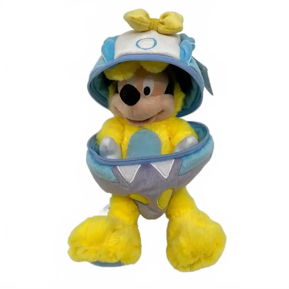 Disney Yellow Blue Easter Egg Mickey Mouse Plush | OS Girls